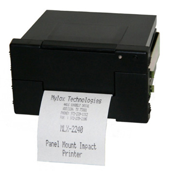 MLX-2240 Panel Mounted Printer